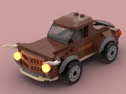 Wild West Bull Town Car
