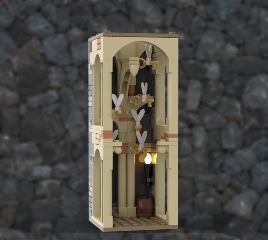Lego Flying Keys Obstacle