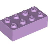 Lego Brick 2 x 4 / Lavender