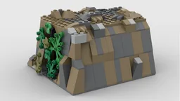 Mountain cave