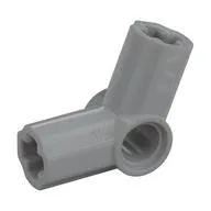 Technic Axle and Pin Connector Angled #5 - 112.5° / Light Bluish Gray