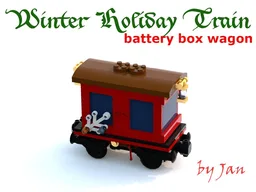 Freight wagon for 10254 Winter Holiday Train