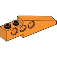 Technic Slope Long 1 x 6 with 3 Pin Holes / Orange