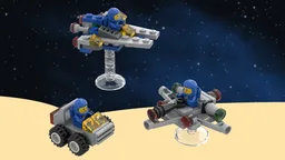 Classic Micro Space (Space Baby) - Vehicles (incl. 6805)