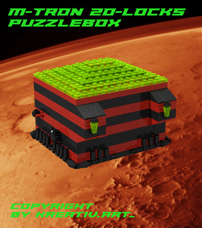 Lego M-Tron 20-locks Puzzlebox