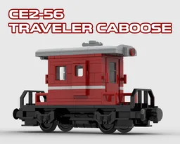"Traveler" Caboose [Red]