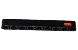 Technic, Liftarm Thick 1 x 9 with Orange Direction Indicator Pattern Model Left Side (Sticker) - Set 42053