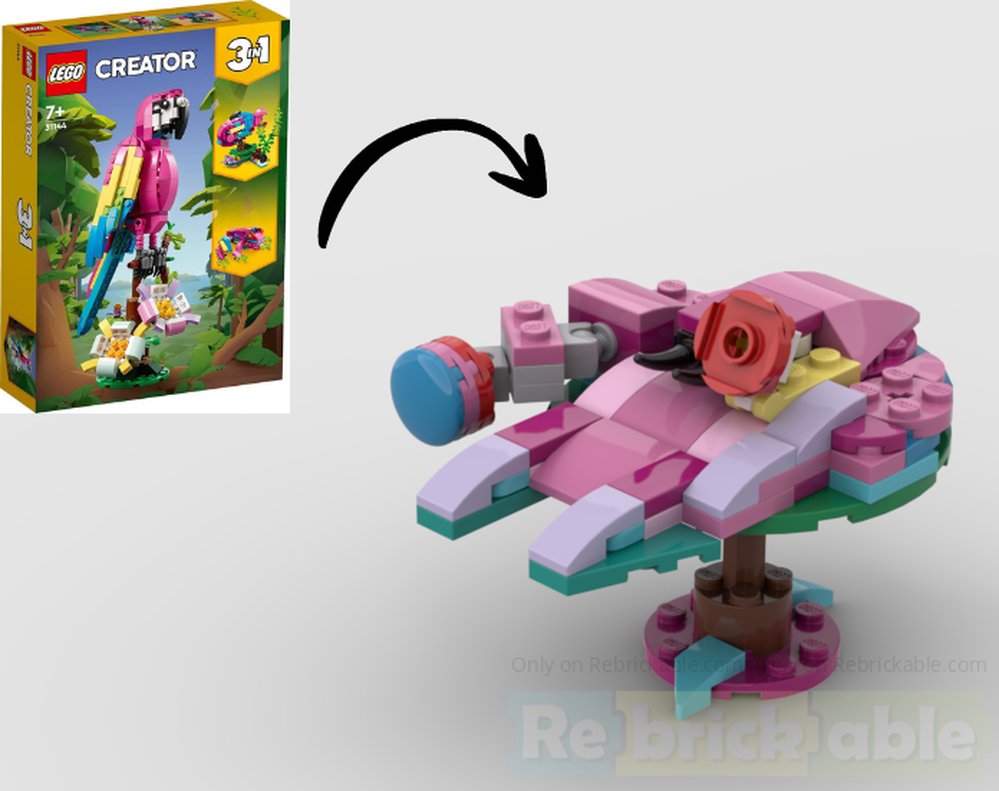 Lego 31144 Millenium Parrot!