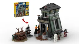 31167 Haunted A-Frame House