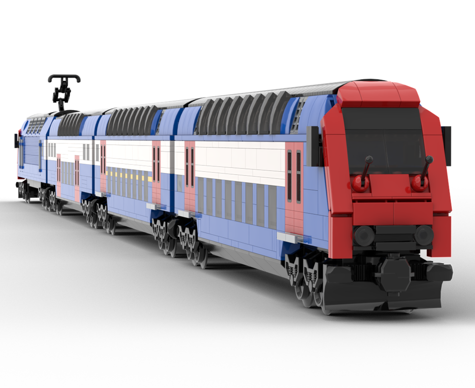 Lego DPZ Zurich S-Bahn SBB Re 450