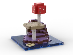 Minecraft Mushroom Island
