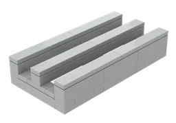 Upscaled 1x2 Grille