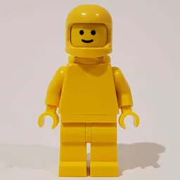 Classic Spaceman, Plain Yellow with Airtanks (3842b Helmet)