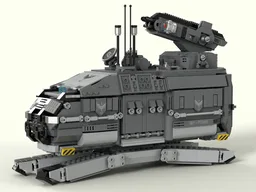 Futuristic Armoured Personnel Transport Vehicle