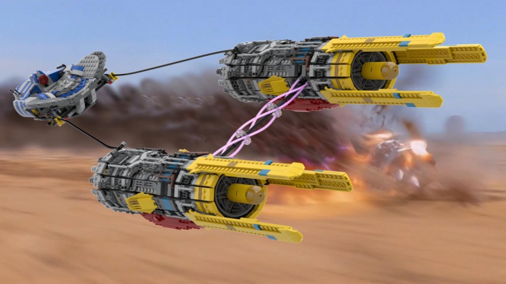 Lego Anakin Skywalker Podracer Cold Start