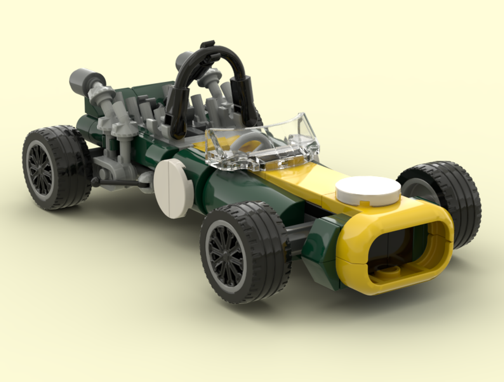 Lego 1966 Brabham BT19 Formula One Car