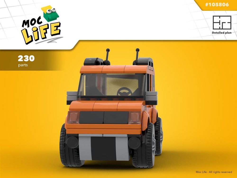 Lego Dacia Duster