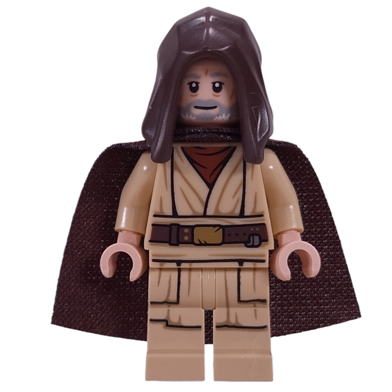 Lego Obi-Wan Kenobi, Dark Brown Hood, Cloak
