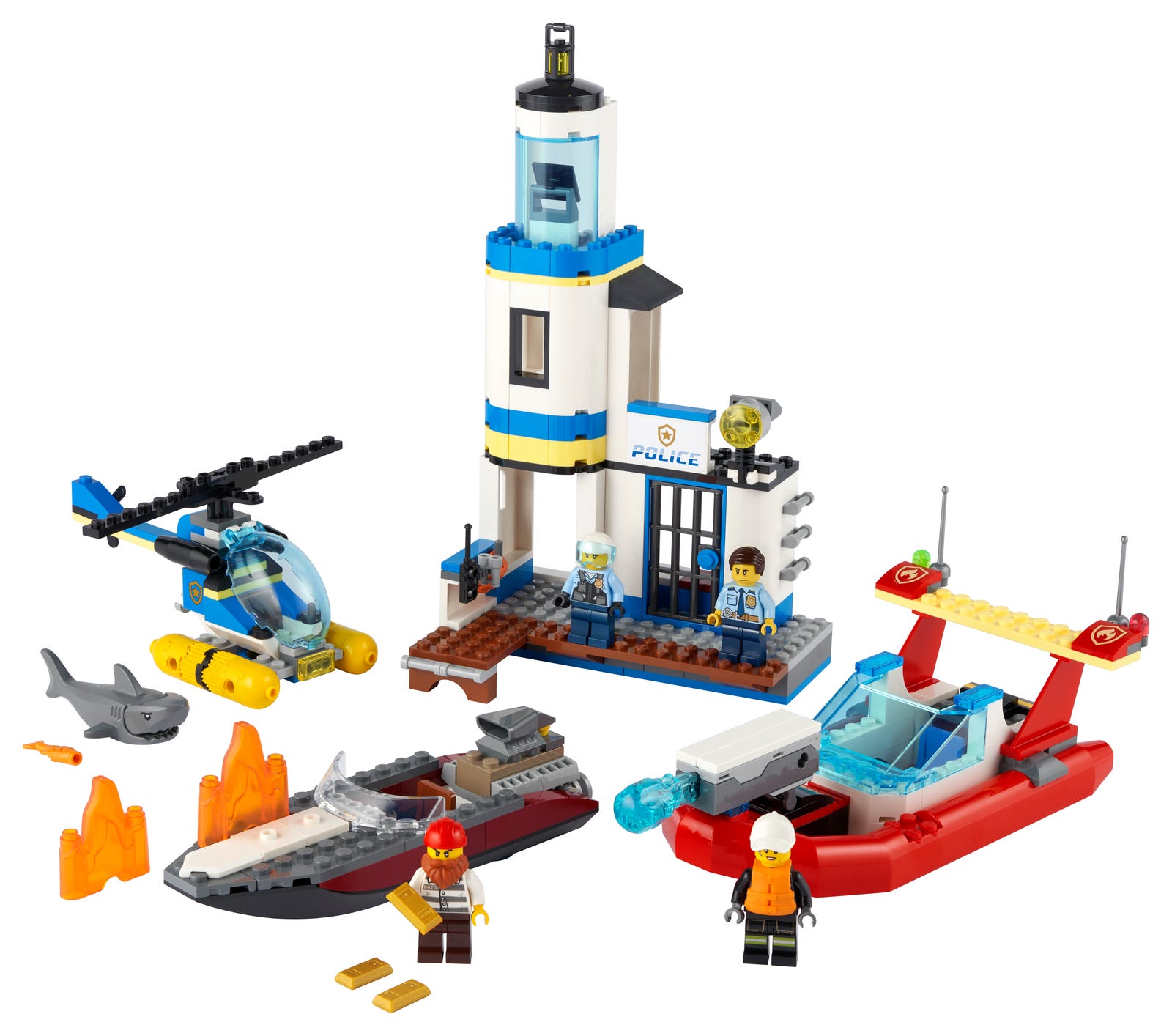 Lego Seaside Police and Fire Mission