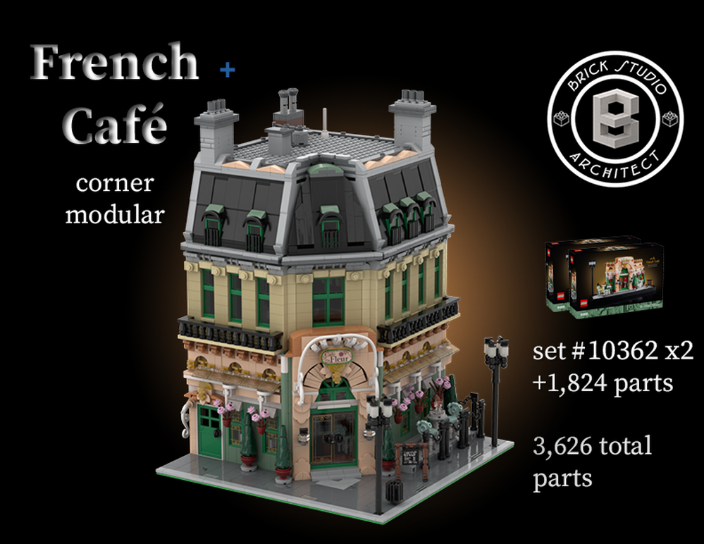 Lego French Cafe Modular