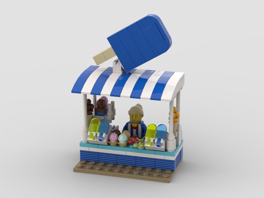 Lego Ice Cream Stand