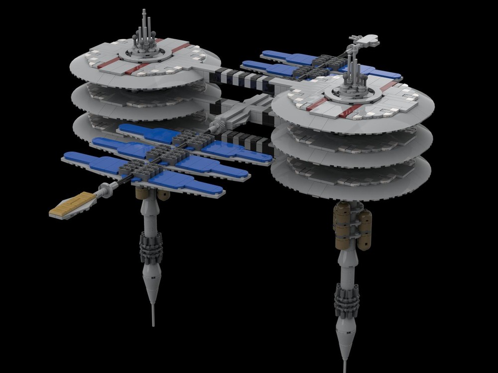 Lego Starfleet Jupiter Station