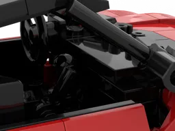 Red Valarra Corvette Body Kit