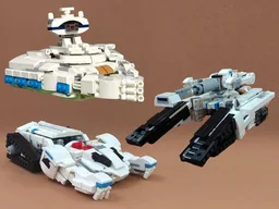 Transformer Thundertank / StarDestroyer / Megatron (TF; One) bundle