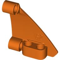 Lego Technic Panel Triangle 5 x 4 Right / Reddish Orange