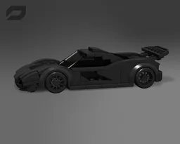 McLaren P1 LM (City Scale) Black