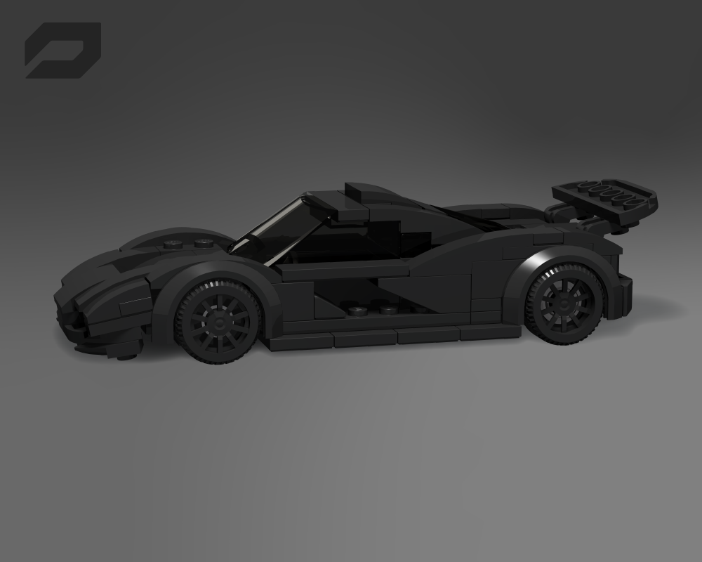 Lego McLaren P1 LM (City Scale) Black