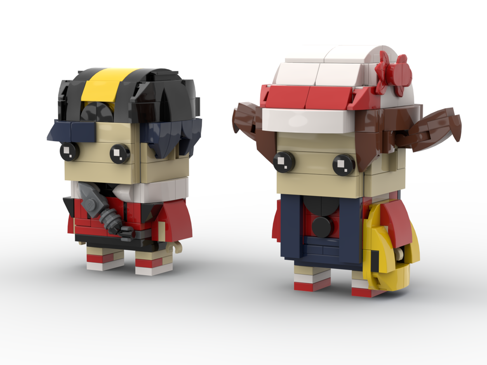 Lego Ethan & Lyra (Pokémon: Heartgold/Soulsilver)