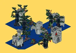 6077-2 Forestmen’s River Fortress - alternative models