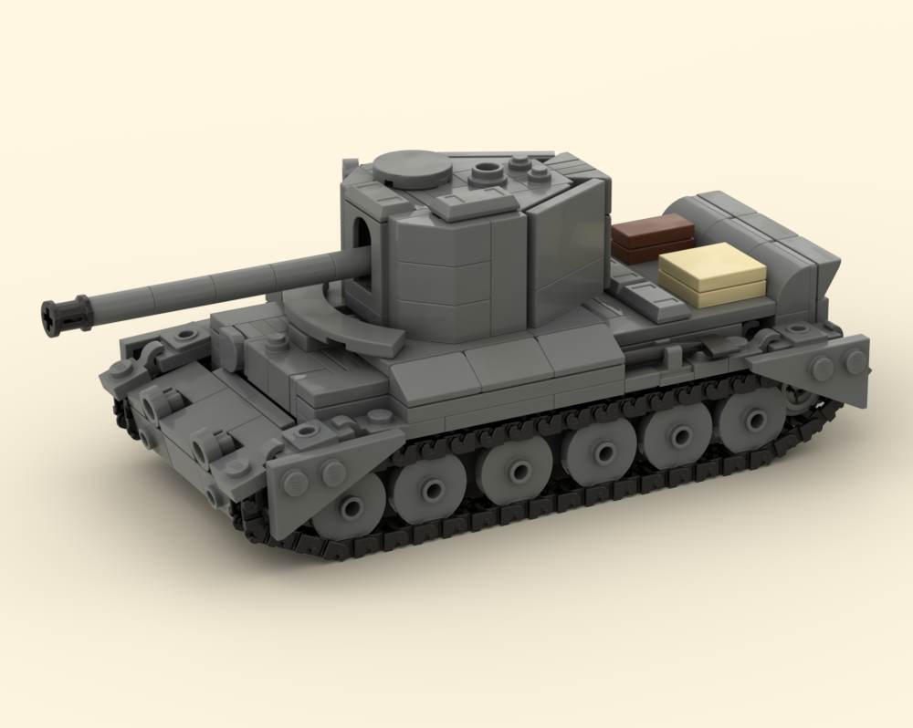 LEGO ww2 A30 Challenger tank destroyer 1:45 scale
