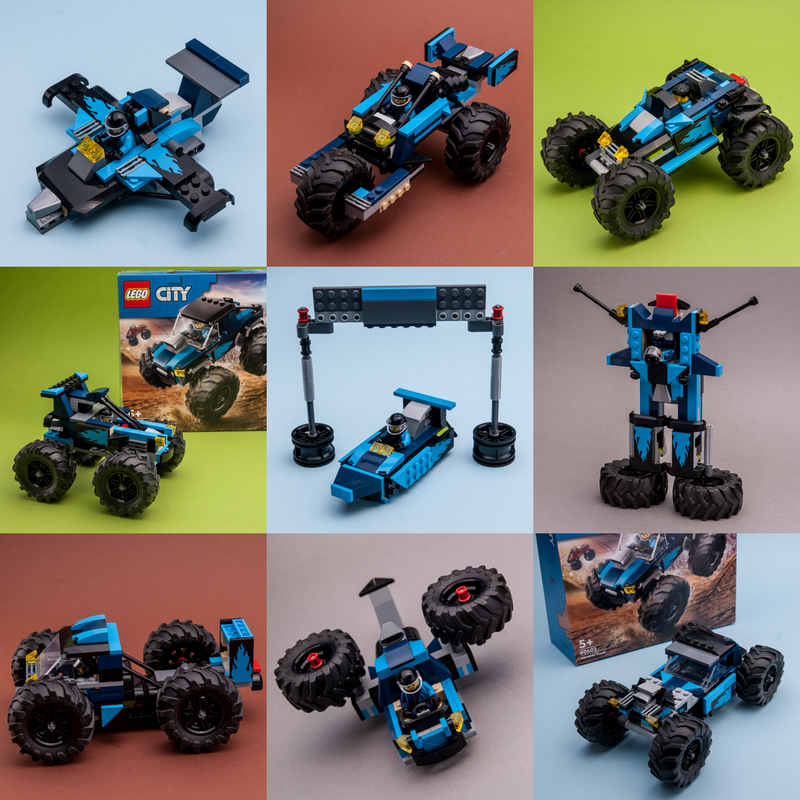 Lego 60402 Custom Rebuild Models