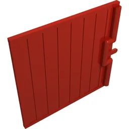 Door Sliding - Type 1 / Red