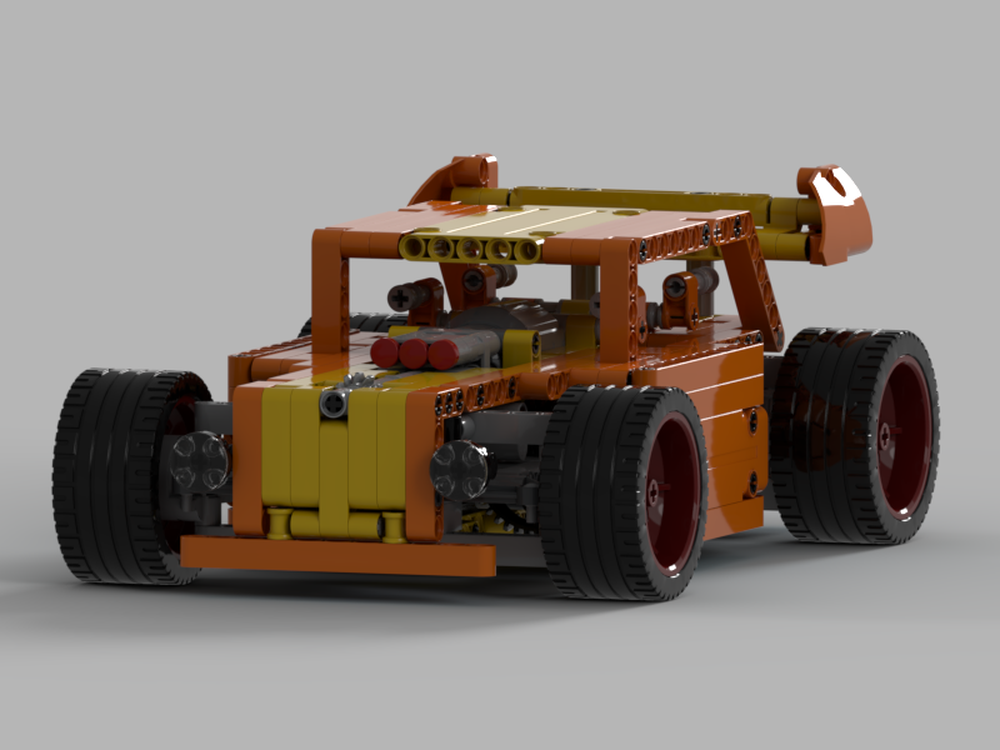 Lego HOTROD 4WD Racer for BuWizz