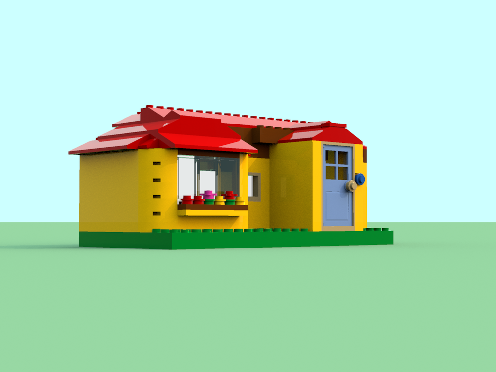 Lego Subruban Facade
