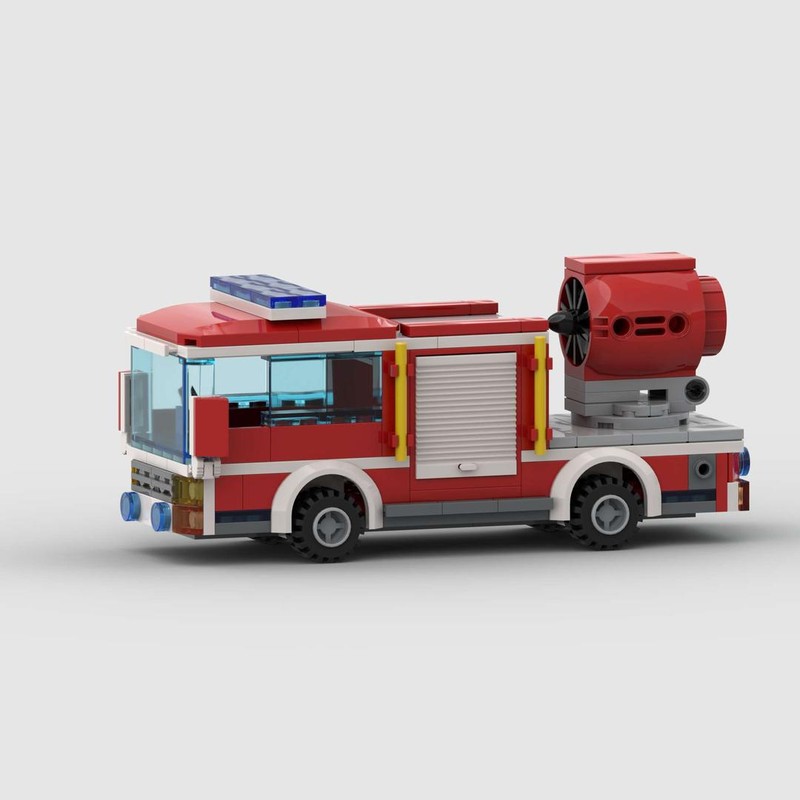 Lego City Fan Fire Engine