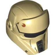 Helmet, Raised Forehead, Angular Front, Shore Trooper Print / Tan