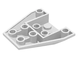 Brick Wedged, Sloped Inverted 4 x 4 Triple [2 Connections between Front Studs]