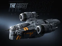 PiXEL DAN’s THE CREST – a 75292 Playscale UCS-Style Modification