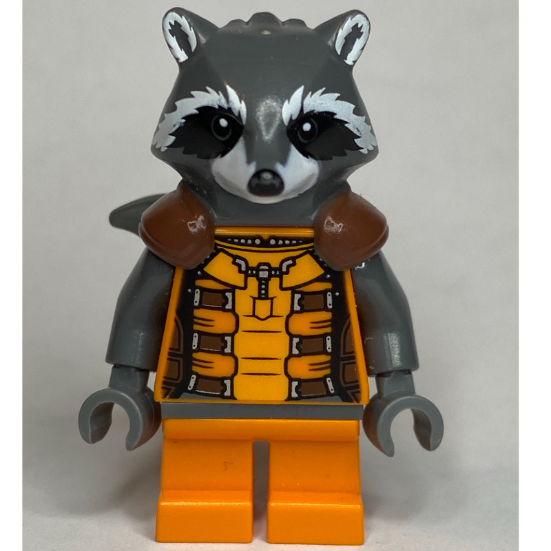 Lego Rocket Raccoon in Orange Outfit