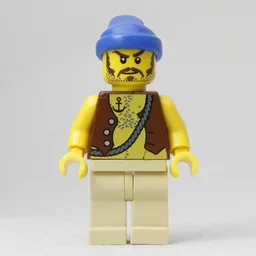 Pirate - Anchor Tattoo, Tan Legs, Blue Bandana