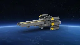 Midi-scale Helldivers II Super Destroyer