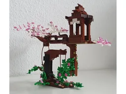 Floating frog temple