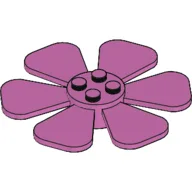 Propeller 6 Blade Fan 8 x 8 / Medium Dark Pink