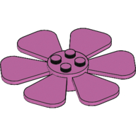Lego Propeller 6 Blade Fan 8 x 8 / Medium Dark Pink