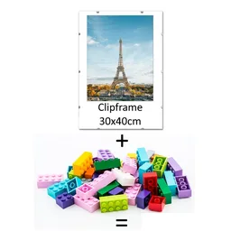 Dustproof Minifigure Display Frame