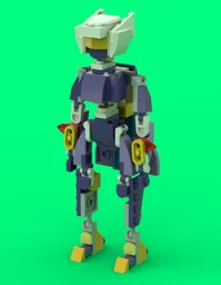 Robot Hero Girl from LEGO Creator set 31125: Fantasy Forest